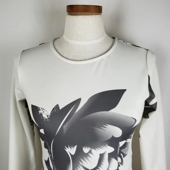 Shein Madison Dress Dark Bloom Small Wrap Skirt - Picture 4 of 6